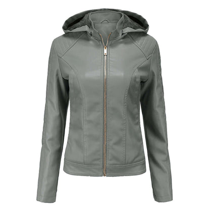 Veste pour femme pratique avec capuche amovible