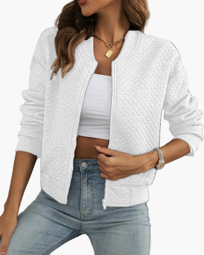 Blouson matelassé design sportif Veste de loisirs