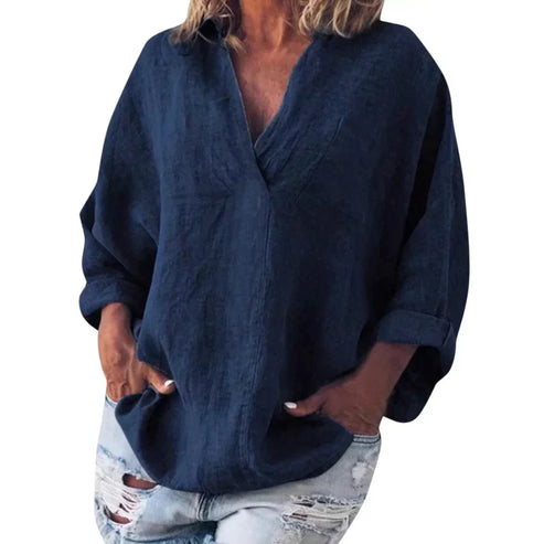 T-shirt à manches longues Femme Confiance et Élégance