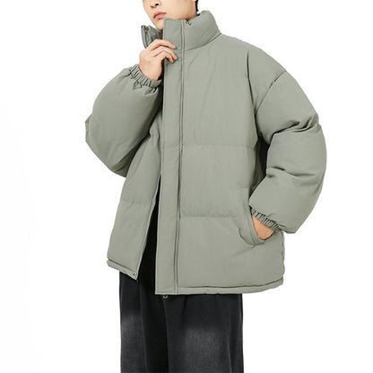 Doudoune oversize col montant chaude