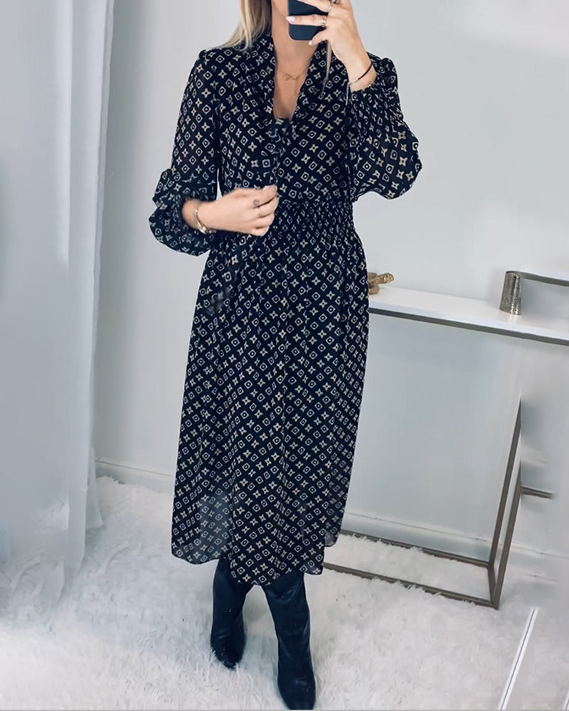 Élégantes robes imprimées pour femmes
