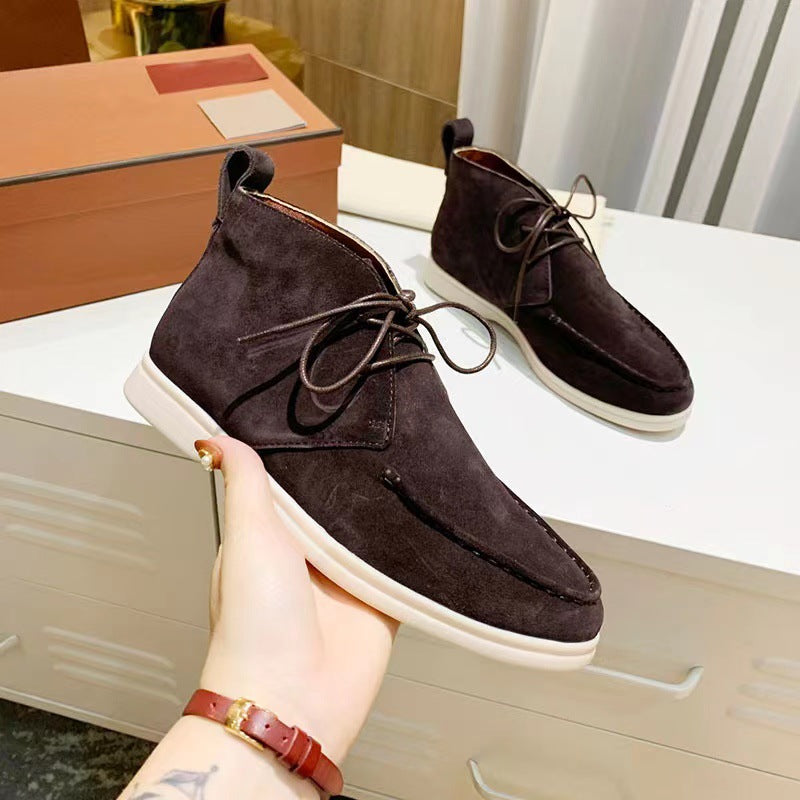 Bottines lacées stylées