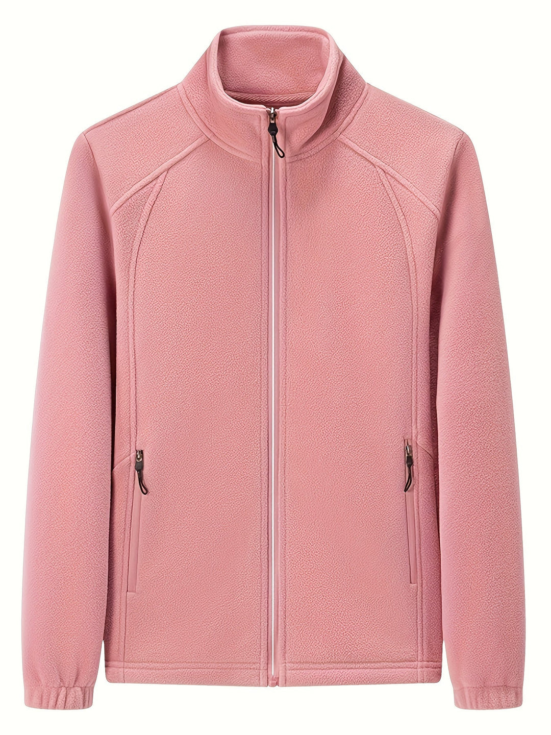 Veste polaire femme chaude col montant manches longues