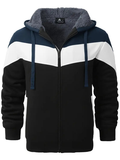 Pull Homme Chaud Doublé Capuche