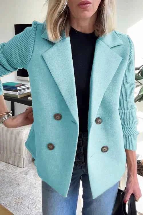 Blazer Femme Manches Longues Style Chic