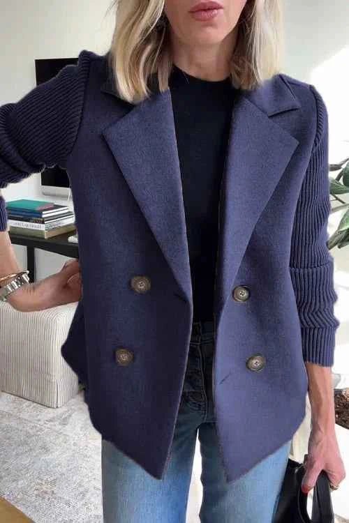 Blazer Femme Manches Longues Style Chic