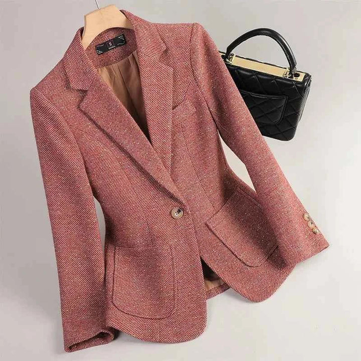 Blazer classique élégant à deux boutons pour femme