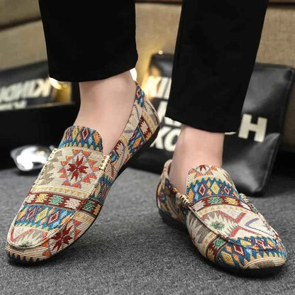 Chaussures en lin pour femmes Chaussures confort