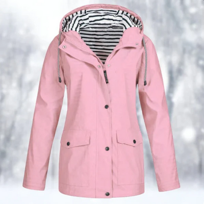 Imperméable femme à capuche imperméable