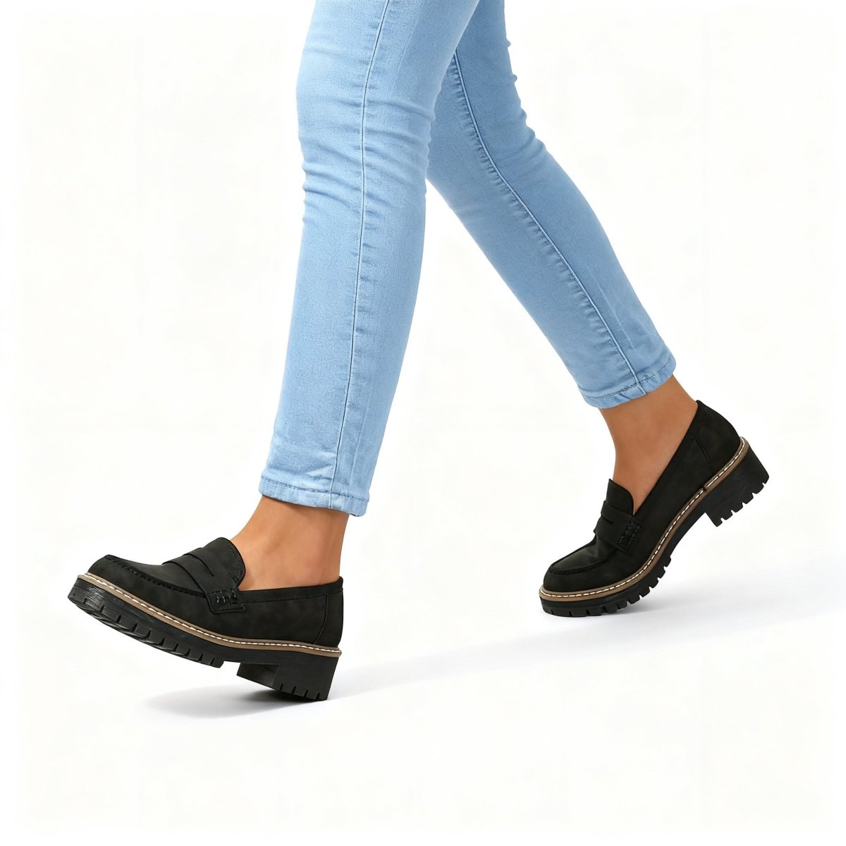 Mocassins pour femmes confortables et généreux