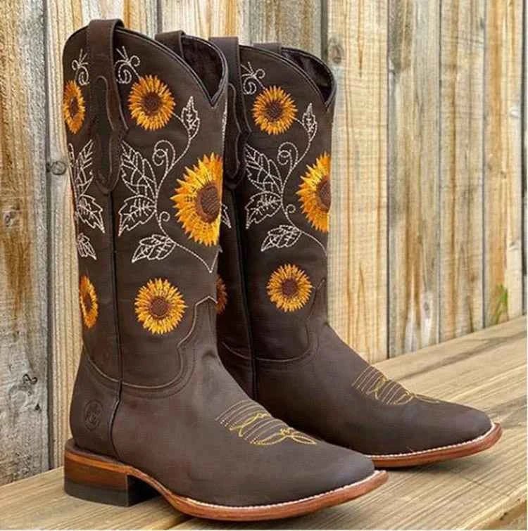 Bottes femme style vintage chic