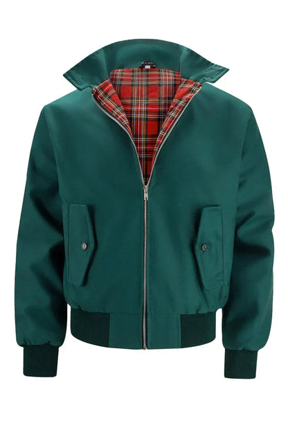 Veste homme style urbain doublure à carreaux