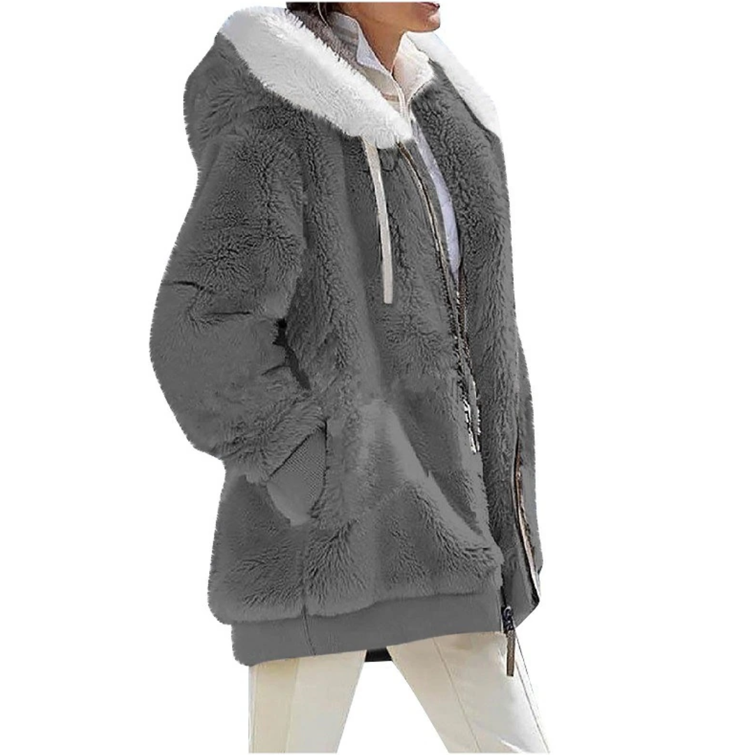 Gilet en polaire cachemire pour femme Élégant & Chaud