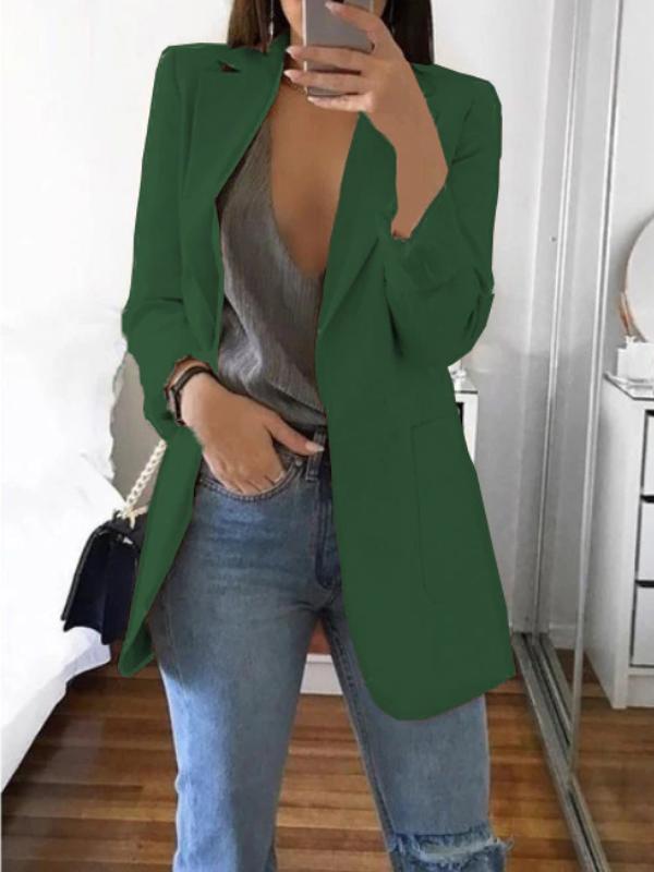 Blazer Slim Fit Élégant et Moderne