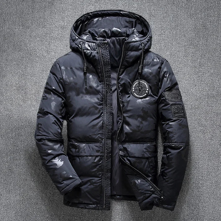 Veste hardshell imperméable Doublure chaude en duvet