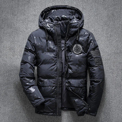 Veste hardshell imperméable Doublure chaude en duvet
