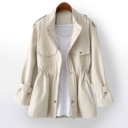 Trench-coat cintré élégant pour femme