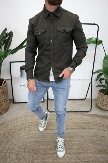 Veste élégante pour femme, style boutonné