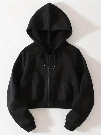 Melissa - Sweat à capuche zippé moderne pour femme