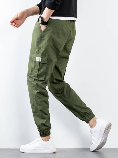 Pantalon Cargo Homme Confortable Multi-poches