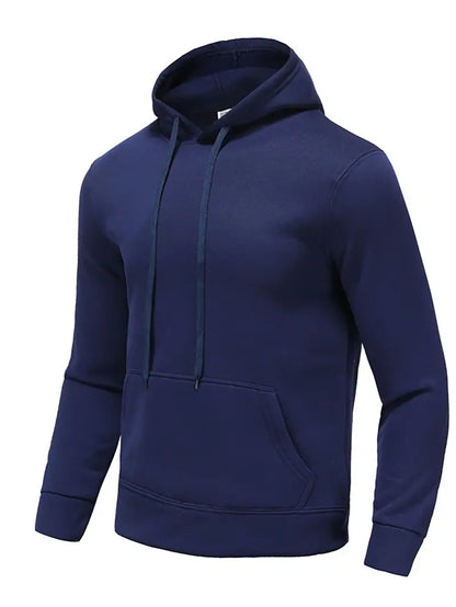 Pull pour homme, moderne, à capuche avec cordon de serrage