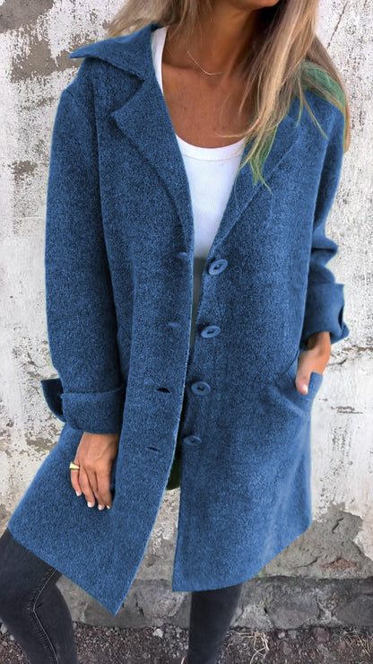 Élégant Manteau Long Femme Stylé