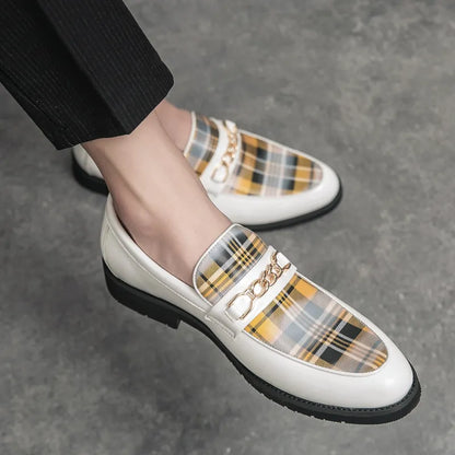 Élégantes bottes en cuir pour hommes