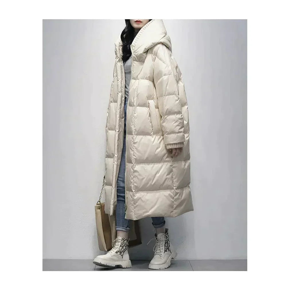 Manteau d'hiver élégant pour femme style moderne