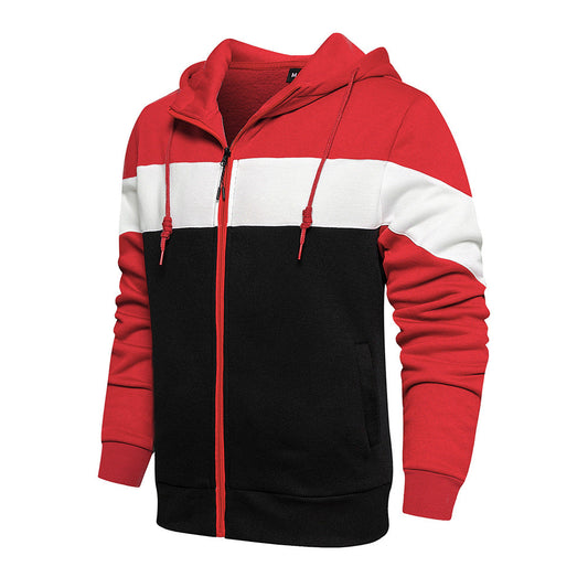 Herren Pullover Warm Gefüttert Kapuze - IdealeKleiden