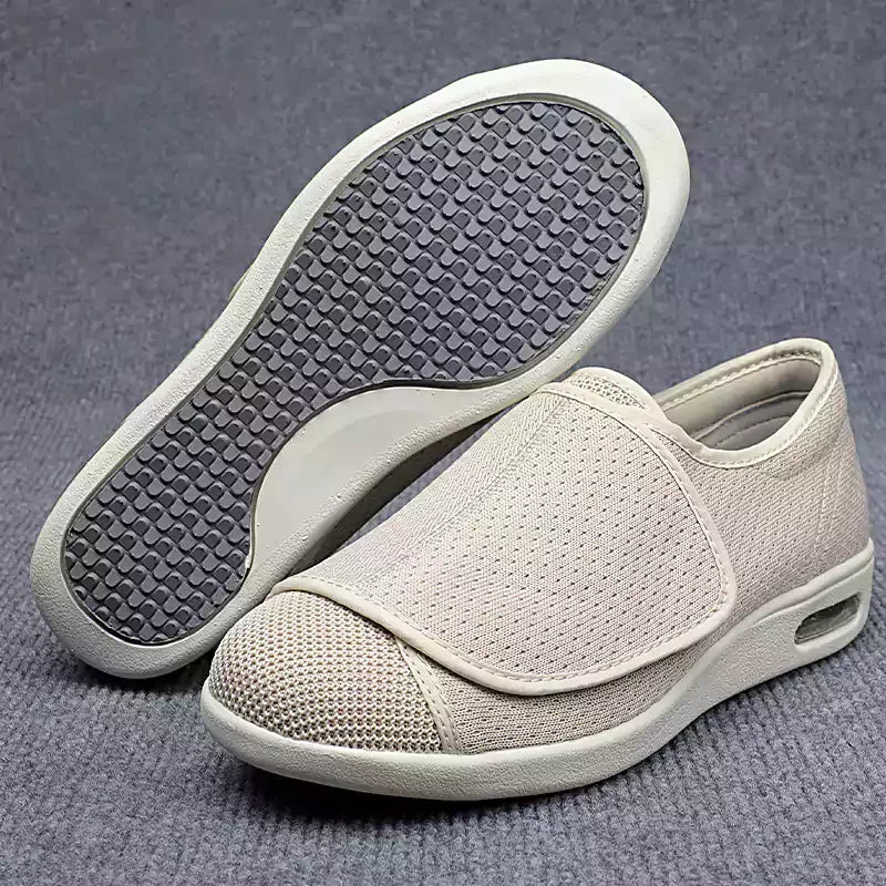 Chaussures confortables à scratch pour seniors