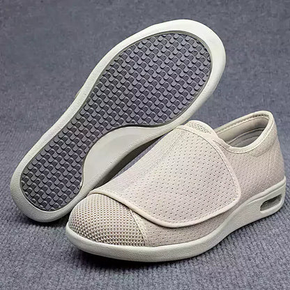 Chaussures confortables à scratch pour seniors