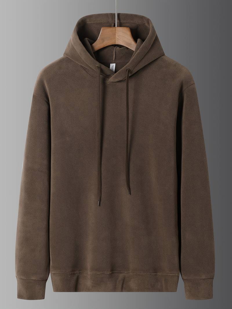 Sweat-shirt à capuche classique pour homme coupe décontractée