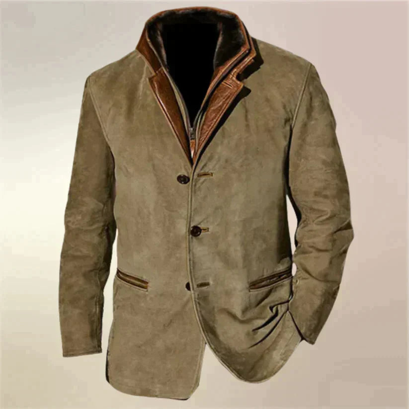Veste d'hiver pour homme style vintage