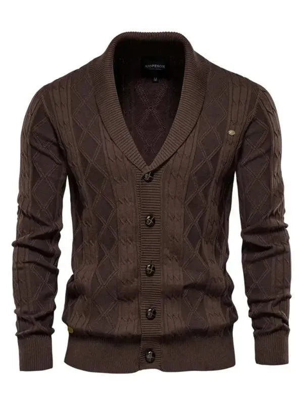 Pull en maille pour homme style moderne