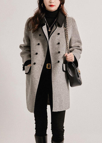 Manteau femme sur mesure longueur genou Hiver