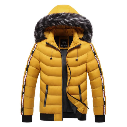 Robe d'hiver femme à capuche en fourrure