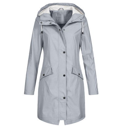 Imperméable femme imperméable capuche