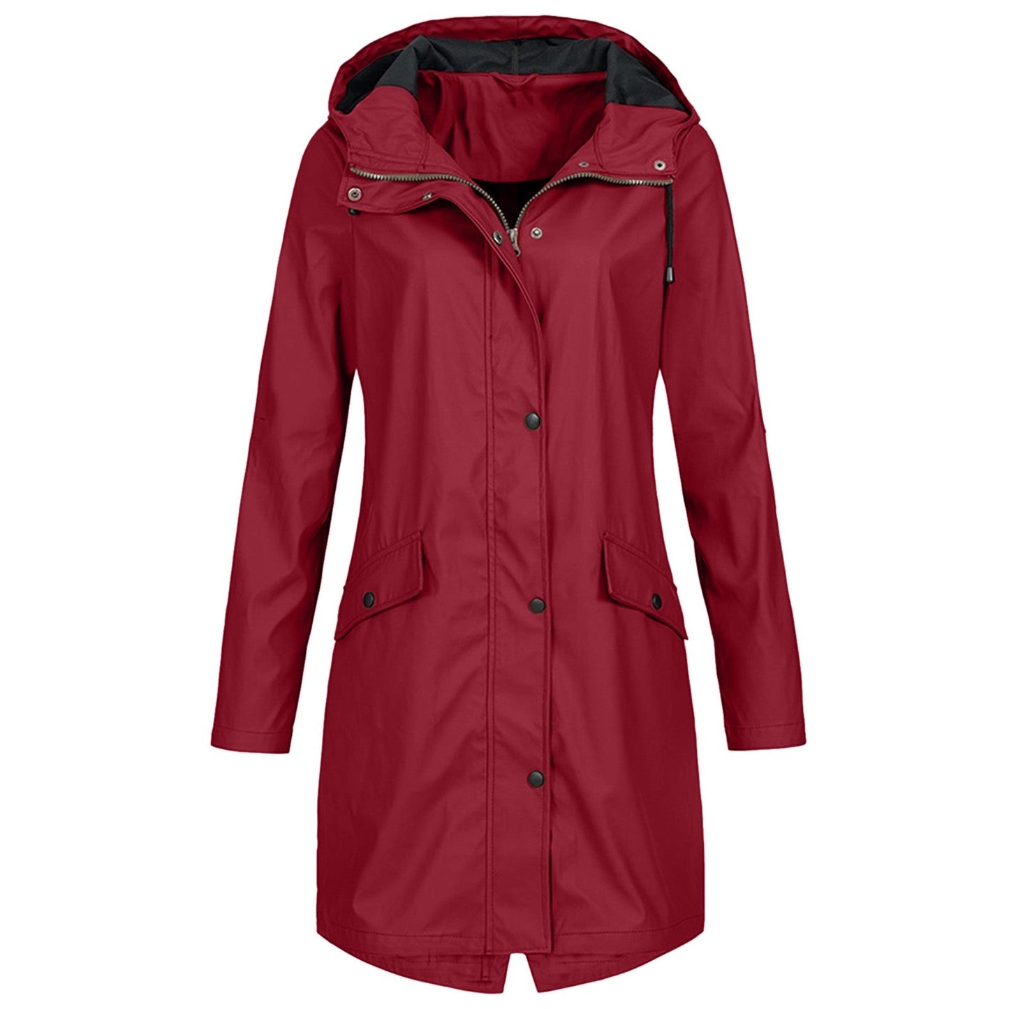 Imperméable femme modèle à capuche déperlant