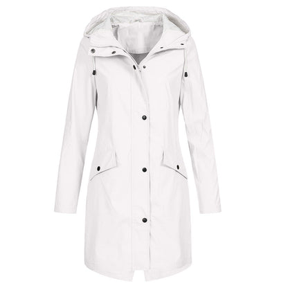 Imperméable femme imperméable capuche