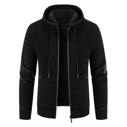 Henry - Blouson polaire à capuche chaud pour homme