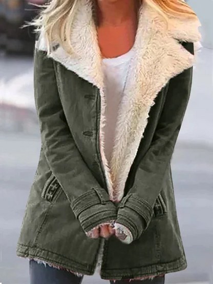 Veste élégante pour femme, chaude et isolée