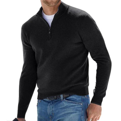 Pull pour homme - Fermeture Éclair - Moderne - Sportif