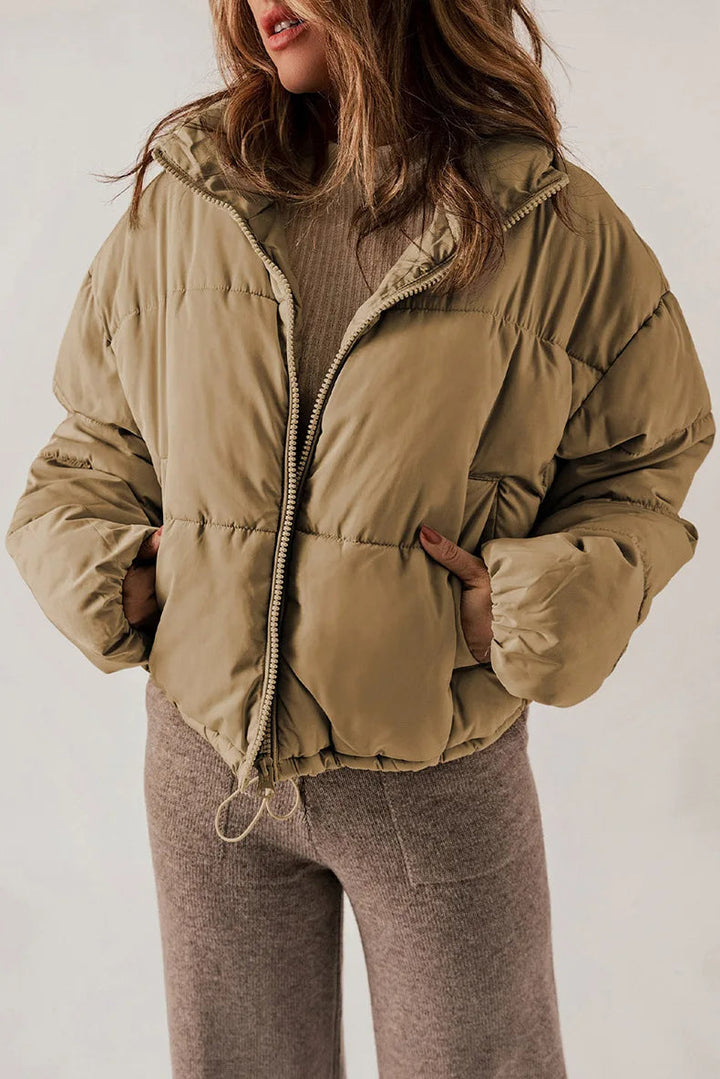 Blouson élégant pour femmes avec fermeture éclair