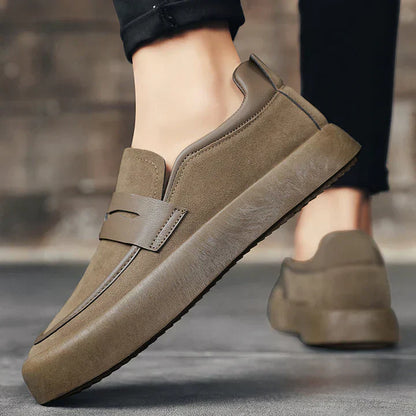 Mocassins pour homme en daim, élégants et confortables