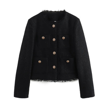 Manteau bouclé élégant pour femme