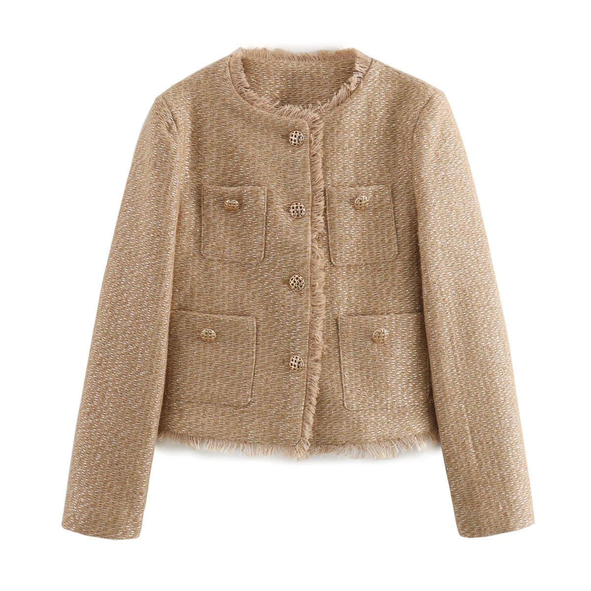 Manteau bouclé élégant pour femme