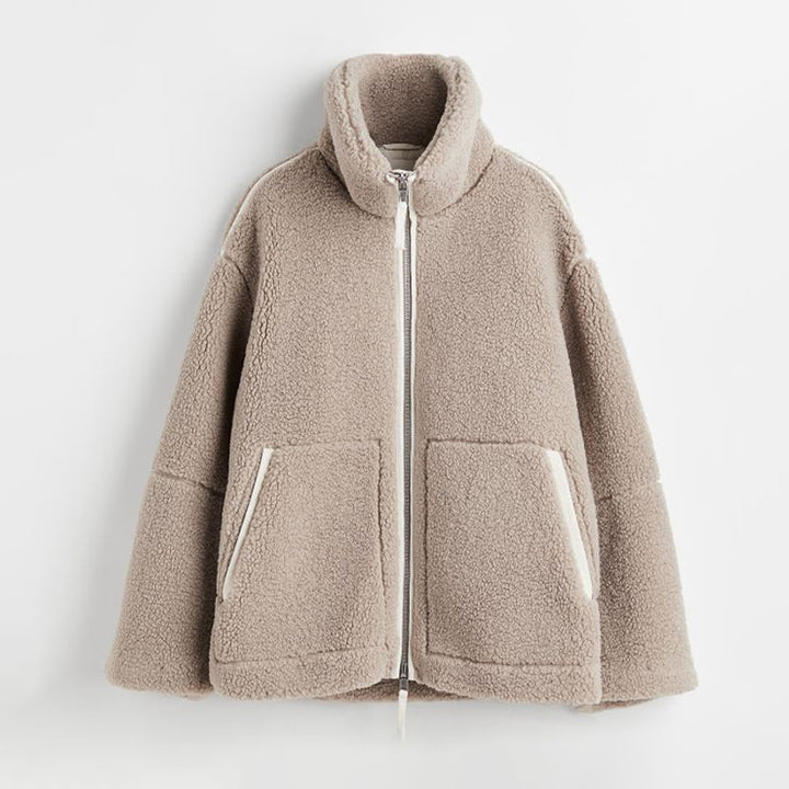 Veste sherpa douce oversize et chaude