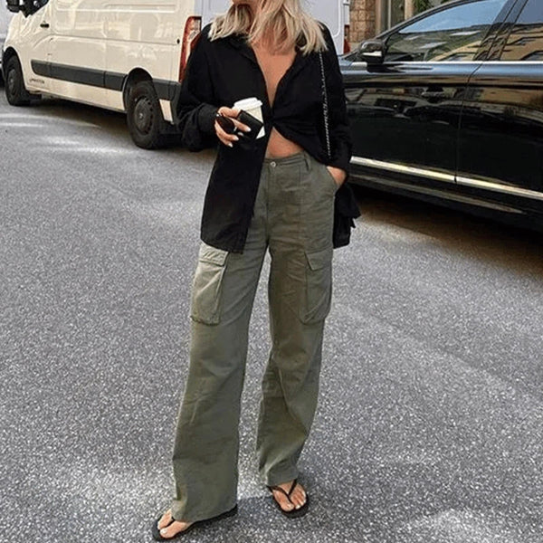 Pantalon cargo ajustable Élégant Confortable