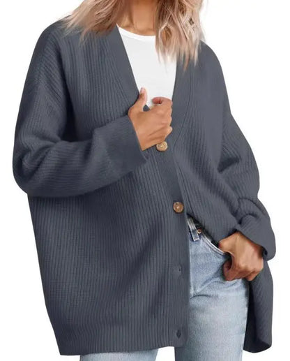 Gilet en cachemire pour femme, col en V, élégant