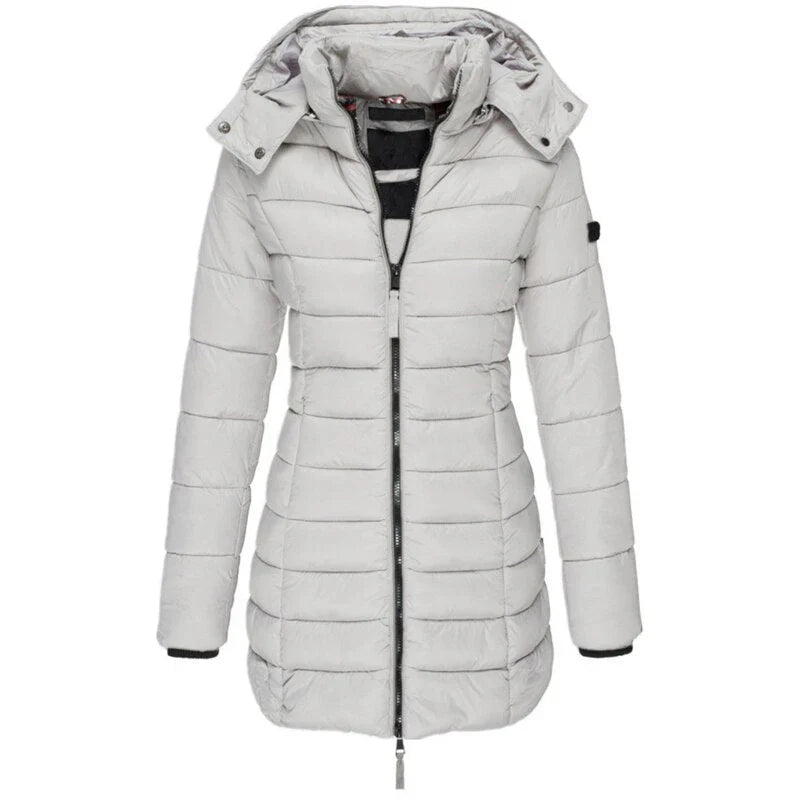 Doudoune Zara à capuche hiver
